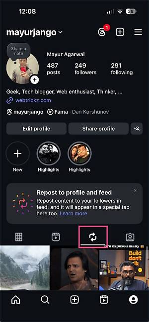 Can People See What You Repost? Exact Visual Breakdown of Your Feed
