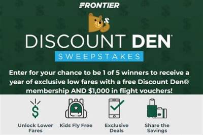 Frontier Airlines Discount Den Guide: Membership Perks, Rules, and Sign-Up