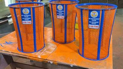 Look Inside the Knicks Trash Can Drawing: the Custom Paint Job Going Viral