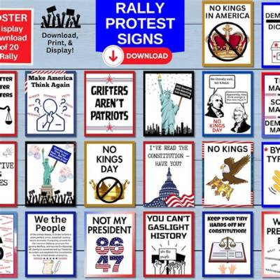 The Ultimate Protest Sign Guide: Diy 'No Kings' Poster Ideas and Crafting Tips