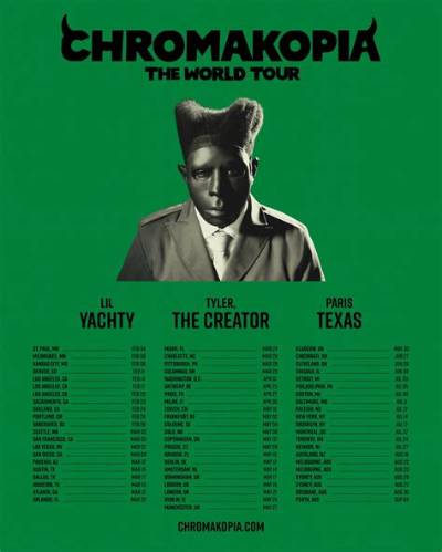 Tyler, the Creator Stuns Tour Crowds: Unannounced Appearances and Massive Arena Demand