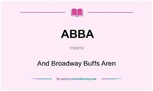 What Does Abba Stand for? the Acronym, Canned Fish, and Pop History