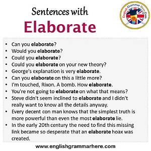What Does Elaborate Mean? Linguistic Breakdown, Common Misuses, and Pop Context
