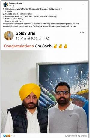 Who Is Goldy Brar? Fact-Checking the Lawrence Bishnoi Syndicate’s Transnational Crime Web
