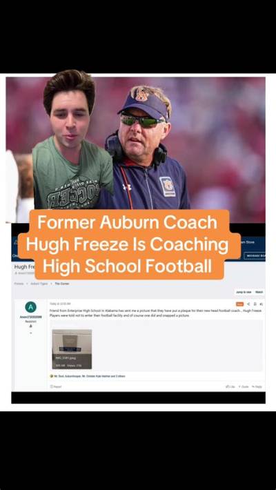 Who Is Hugh Freeze, the High School Football Coach? His Wife and Family